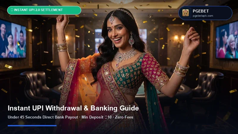 Pgebet Instant UPI Withdrawal & ₹50 INR Deposit Tutorial